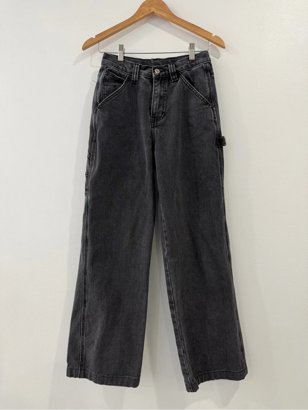 J.‎ Galt Black Carpenter Cargo Jeans Size Small